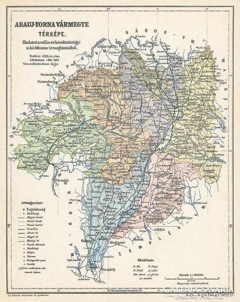 County of Abaúj-torna (reprint: 1905)