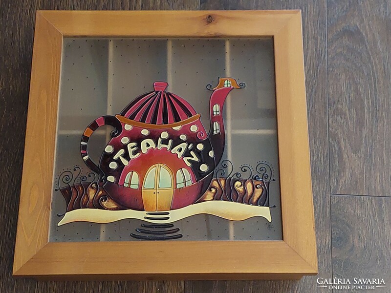 Tea holder, tea box, tea house, beautiful piece of craftsmanship