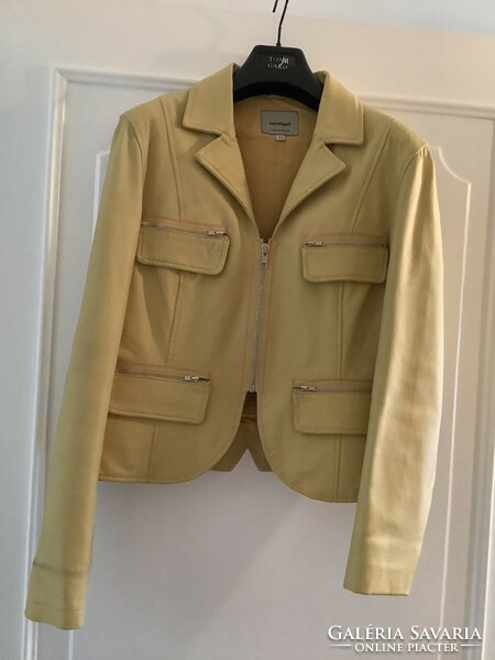 Nice Italian leather jacket in size S for sale