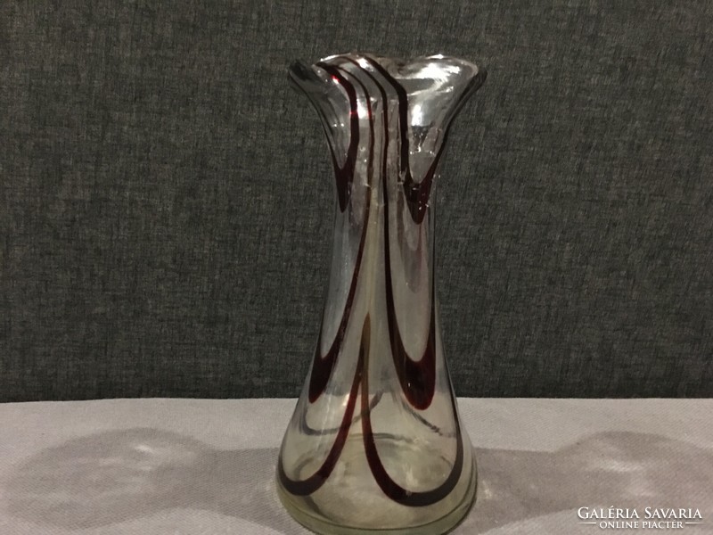 Antique Czech art deco vase in perfect condition!!! 21.5X10cn!!