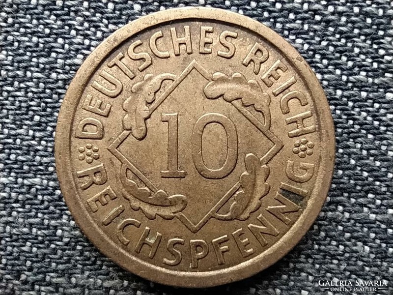 Germany Weimar Republic (1919-1933) 10 reichspfennig 1935 a (id43915)