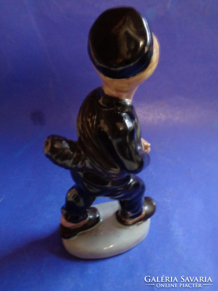 Ceramic figurine of a lucky chimney sweep