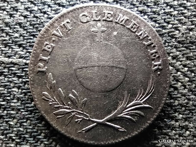 Karolina Auguszta magyar királyné koronázása Pozsony, 1825.09.25 ezüst koronázási zseton (id47355)
