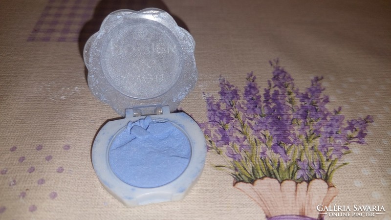 Retro lengyel kék szemhéjfesték eredeti műanyag dobozában