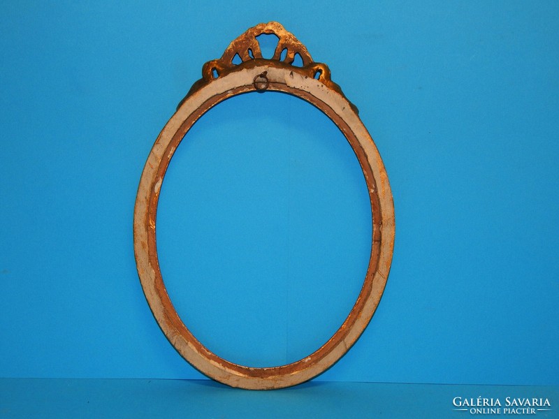 Excellent oval baroque frame, 30 cm total height