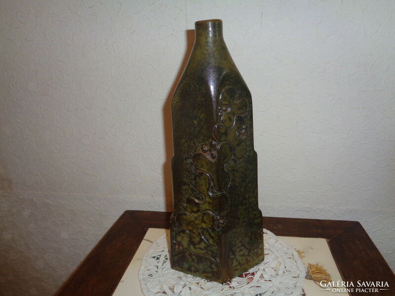 Szemán Studió   Pécs  , modern kerámia váza  , 29 cm