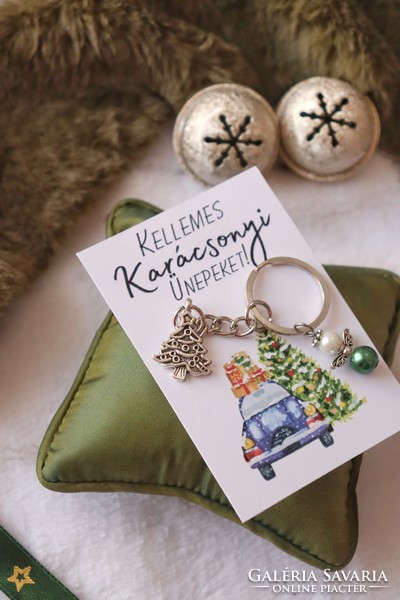 Christmas key ring - Christmas tree