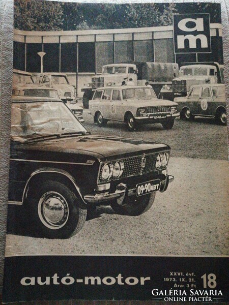 Auto-motor newspaper 1973. No. 18