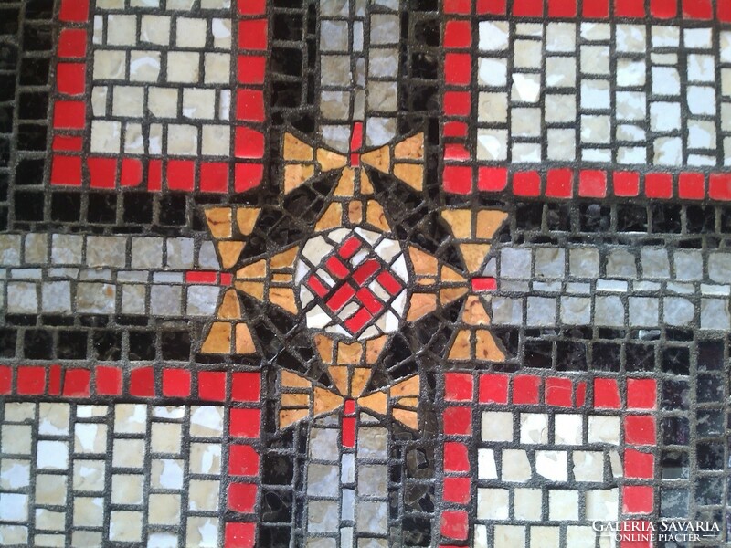 Hitler waffen ss schutzstaffel dagger sword shield ceramic mosaic third reich german ww2
