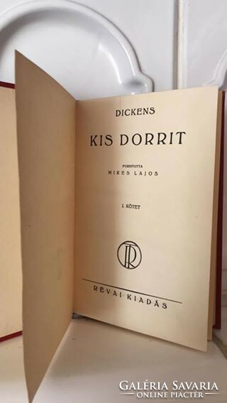 Charles dickens little dorrit i-iii. Budapest. Réva edition