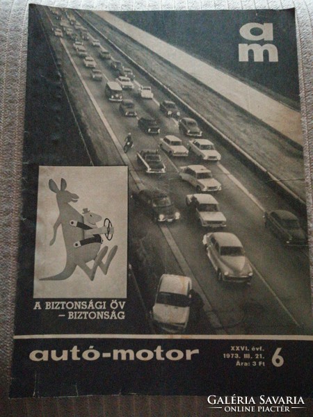 Autó-motor újság 1973. 6.sz.