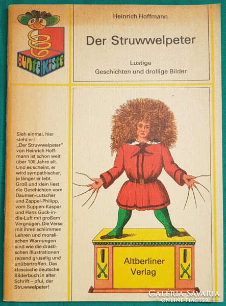 Dr. Heinrich hoffman: der struwwelpeter - German-language youth book