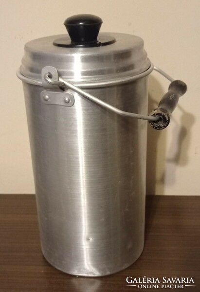 Retro 3l aluminum milk jug, 29/14 cm