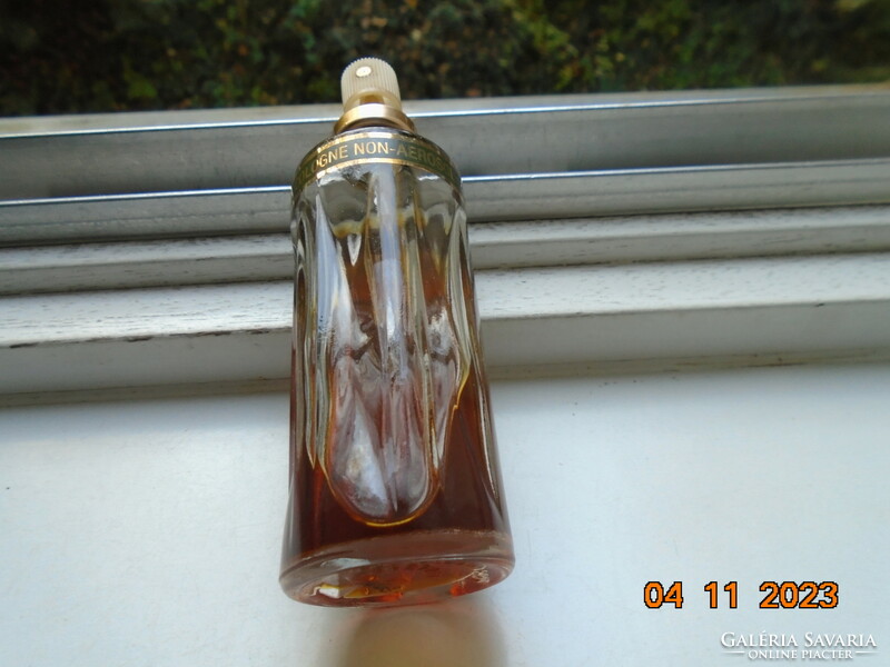 1970 FABERGÉ APHRODISIA jellzett parfűmös palack szórófejjel,félig parfűmmel,Made in USA