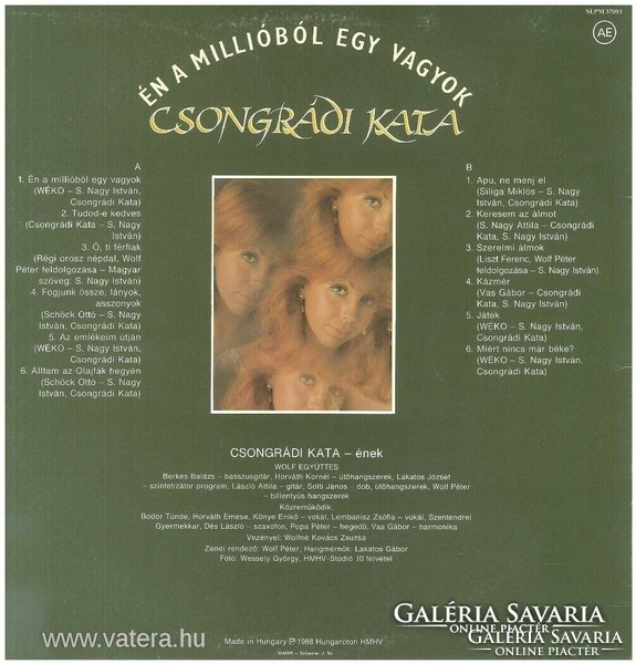 Kata from Csongárd - I am one in a million