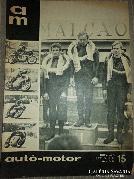 Autó-motor újság 1971.15.sz.
