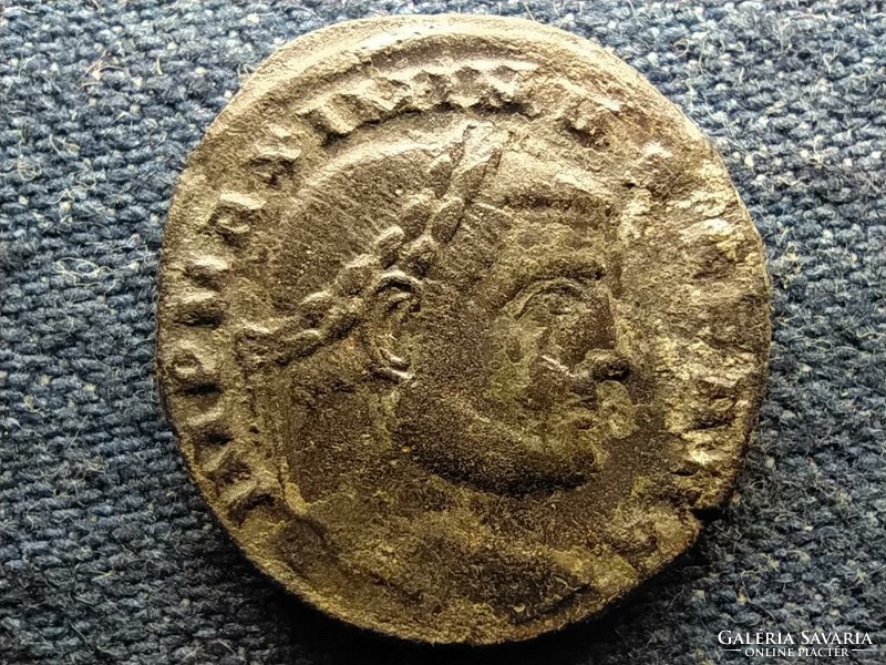 Római Birodalom II. Maximinus Follis IMP MAXIMINVS P F AVG GENIO AVGVSTI SIS RIC20 (id52015)