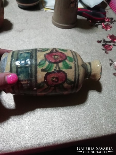 Very old vase in the condition shown in the pictures, 16.5 cm