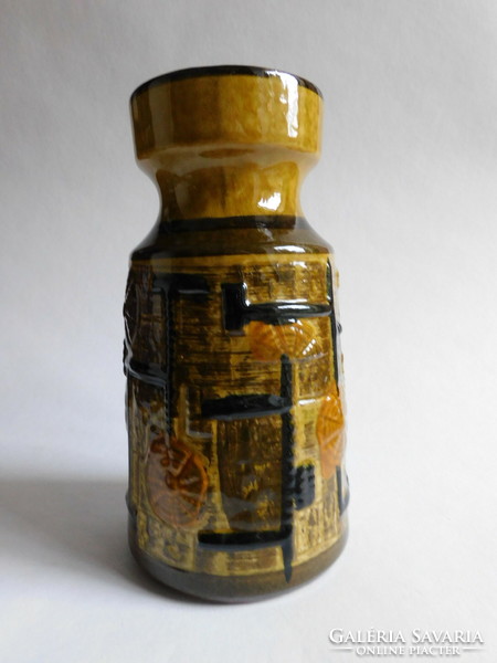 Bay Keramik- mid century kerámia váza 20.5 cm