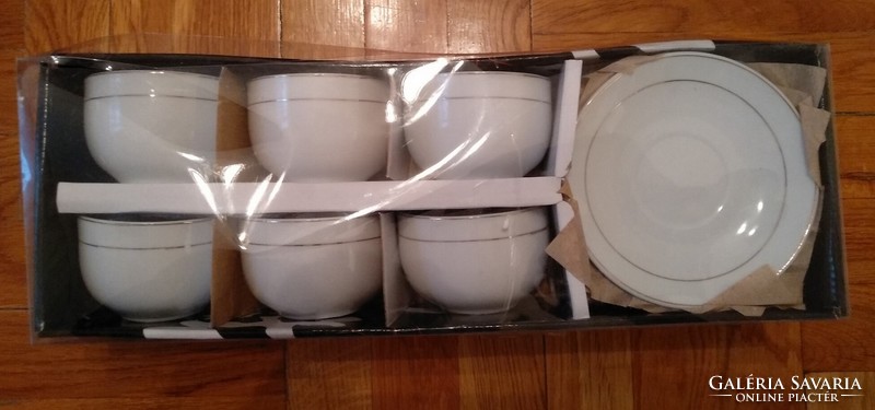 Bellissima tea cup set of 6 pieces in an original box of 2.3 dl, cup + saucer