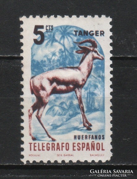 Tangier 0004 telegraphic stamp