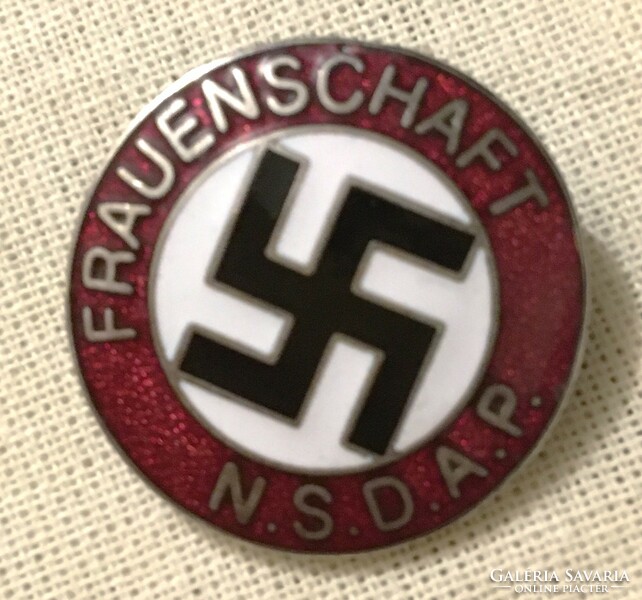 FRAUENSCHAFT NSDAP PIN BADGE GERMAN WW2