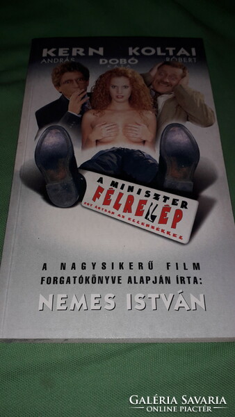 1998. Nemes István - A miniszter félrelép- filmbook könyv OLVASATLAN a képek szerint TÓTH -M