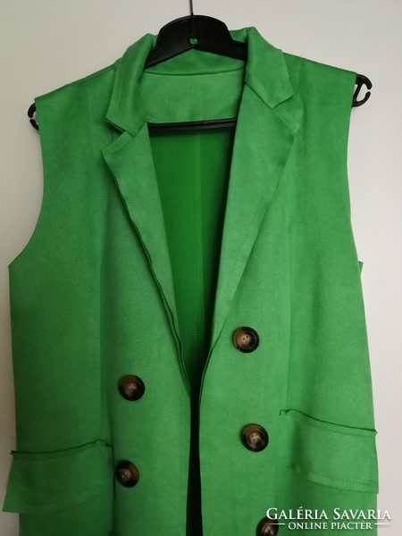 Decorative women's elongated vest, size m-l