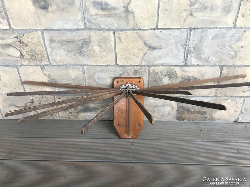 Nyitható-csukható régi fali POLIP szárító