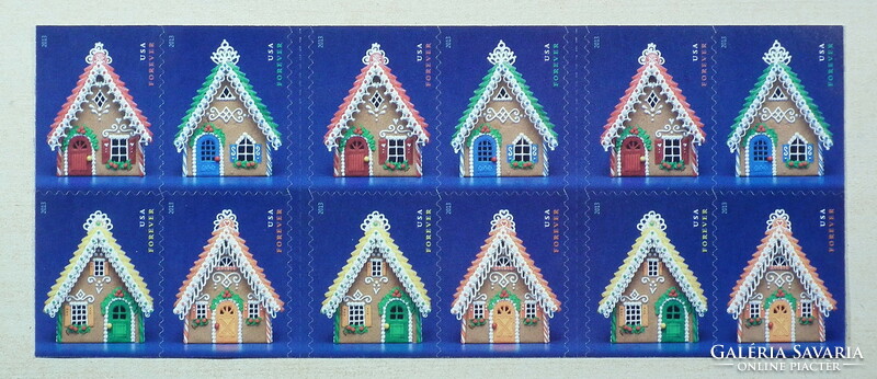 2013. Usa - stamp book: Christmas