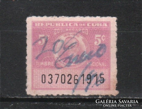 Okmány, illeték stb. 0039 (Kuba)