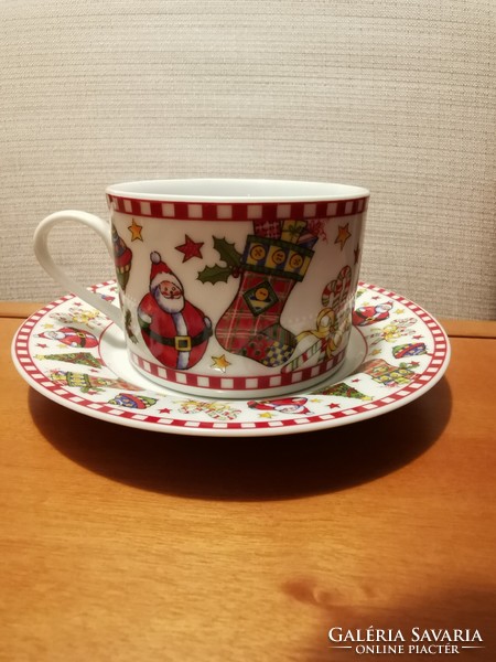 Festive / Christmas / Santa breakfast set | cups | 3 pcs