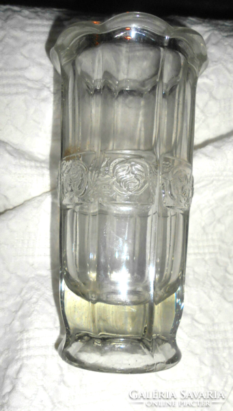 Art deco üveg váza-30-as évek