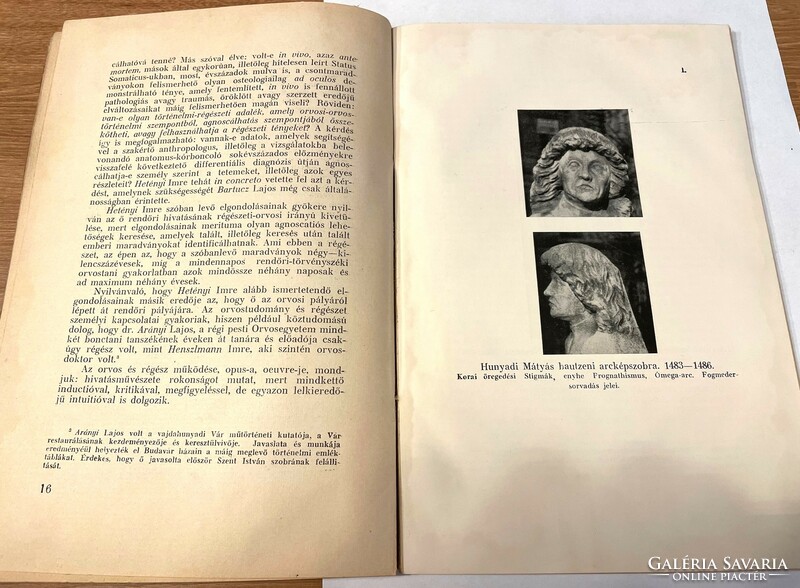 Bevilaqua-Borsodi Béla Irányelvek a székesfehérvári királysír leletek agnoscálhatásához – 1938