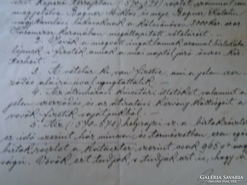 ZA466.42  Nákó Miléva San Marco herczegnő adásvételi szerződése 1911 Nagykomlós-Bánság-Nagykikinda