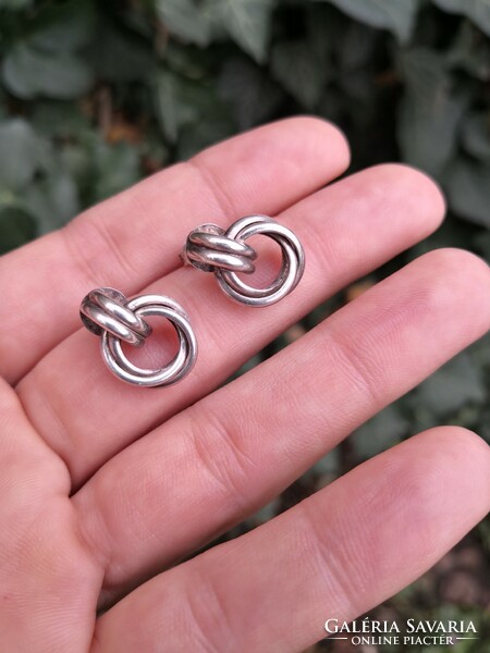 Beautiful silver earrings