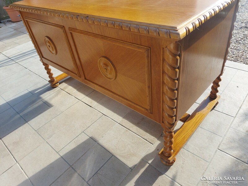 Colonial desk in nice condition for sale.