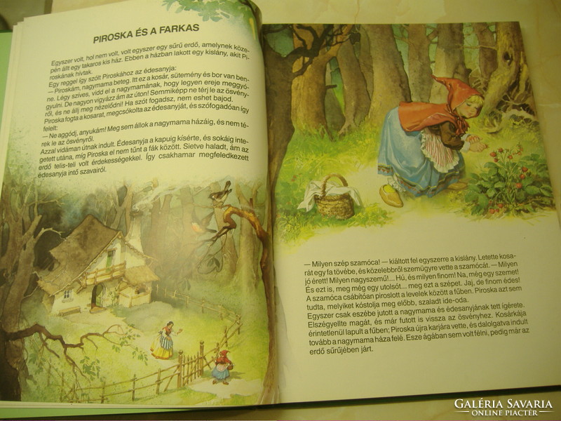 The most beautiful fairy tales in the world Little Red Riding Hood and the Wolf and other fairy tales, juventus 1991