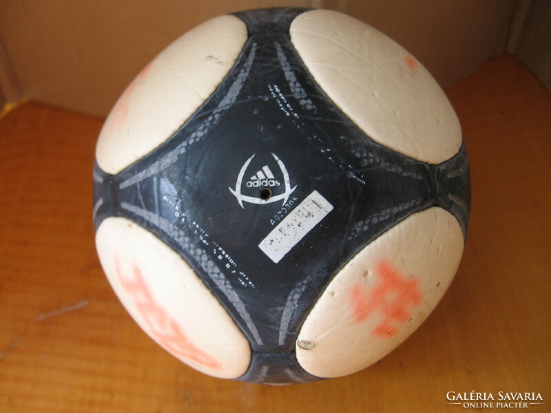 Retro collectible mini football, soccer ball adidas realmadrid