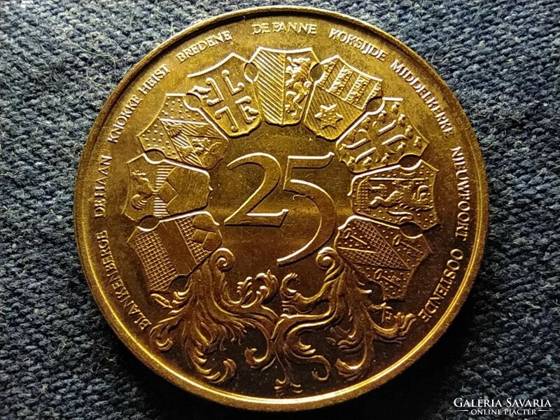 Belgium i. Baldvin 25 franc token 30.3 mm 1980 (id81125)