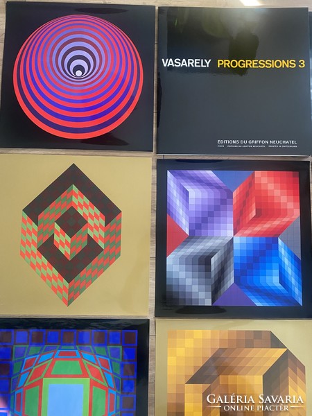 Victor Vasarely Progression 3 komplett album