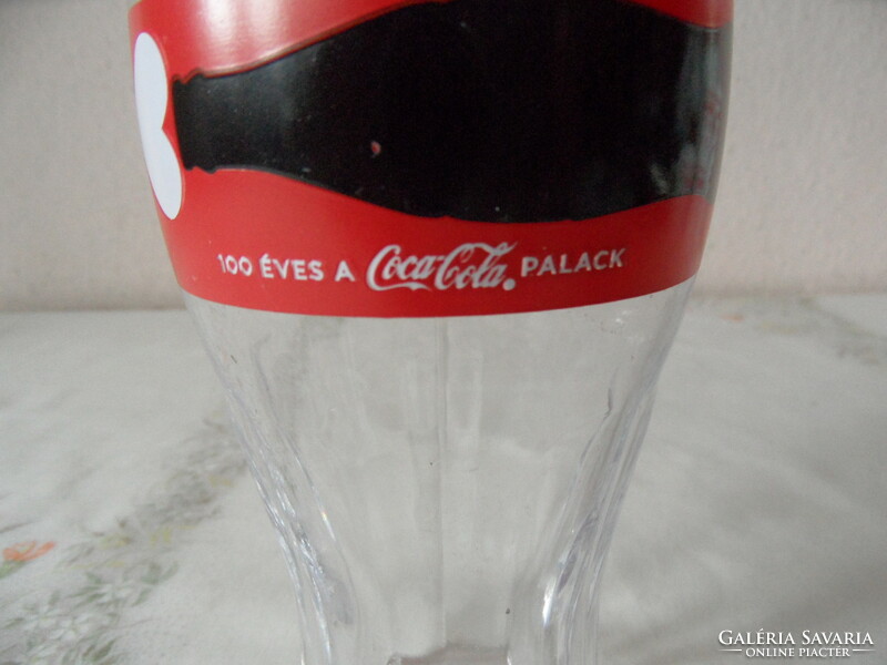 Coca cola üveg pohár ( 3 dl.-es )