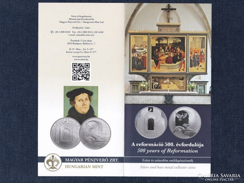 500th Anniversary of the Reformation 2000 HUF 2017 brochure (id67465)