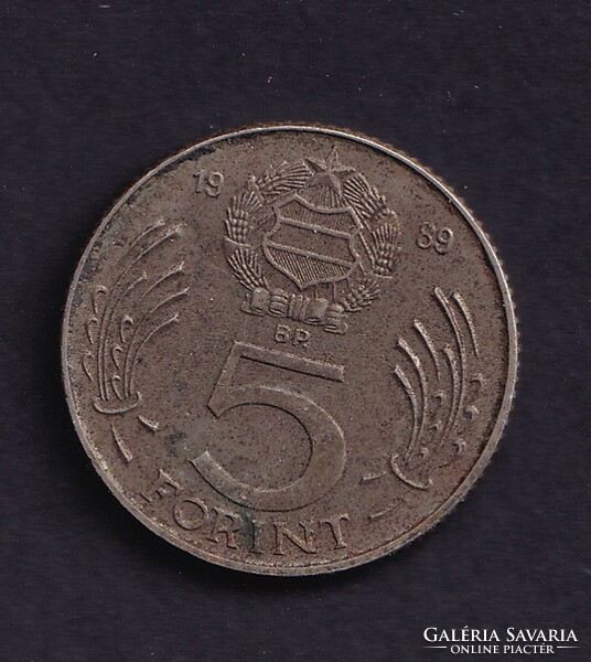5 Forint 1989 BP.