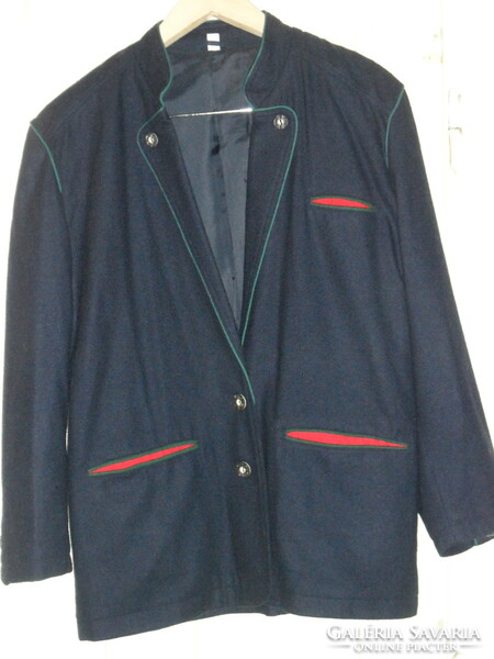 Tyrolean navy blue blazer, jacket (m / l)