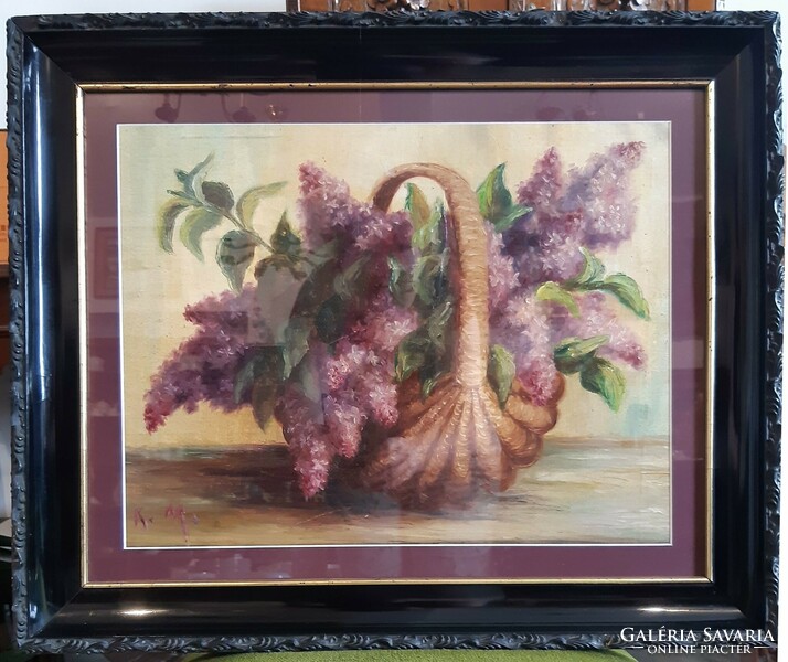 K. M. Signo/ organs /oil on canvas/ 48 x 56 cm