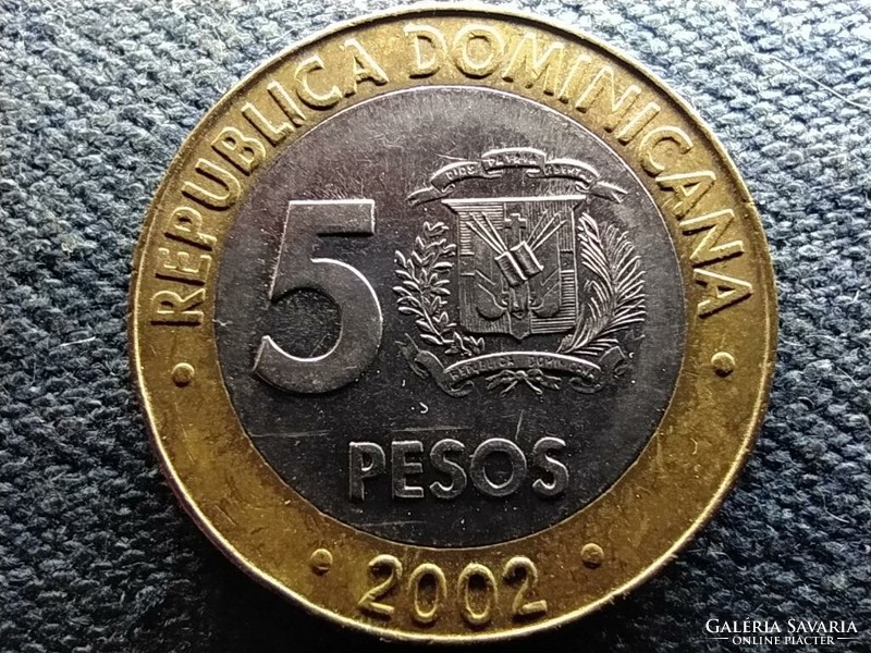 Dominica 5 pesos magnetic 2002 (id66728)