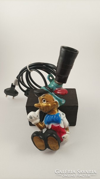 Retro Hungarian lamp. Pinocchio