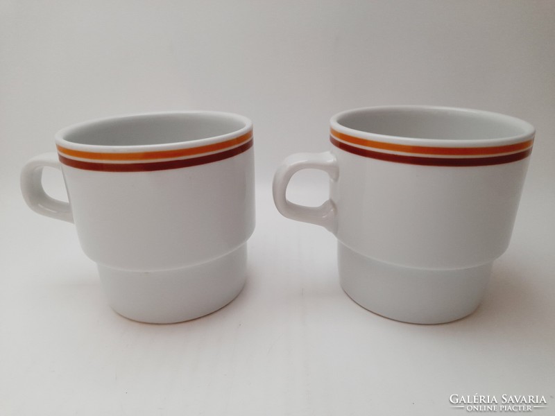 Alföldi striped mugs, 2 in one