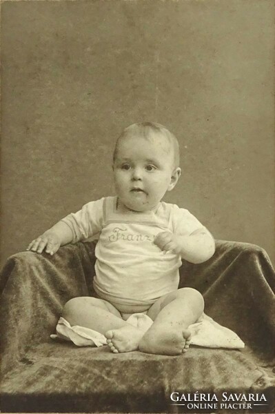 1P388 S. Weitzmann fotográfus : Antik csecsemő fotográfia 1914